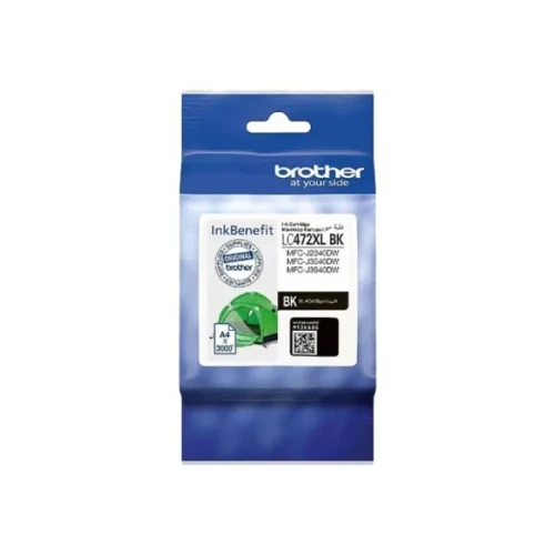 Brother Lc472Xlbk Black Ink Cartridge Mfc-J2340Dw/J540Dw