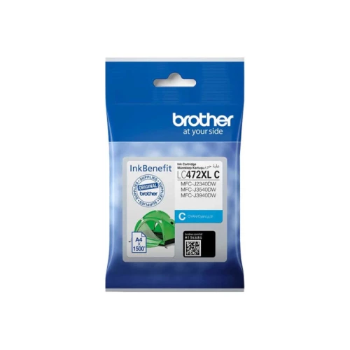 Brother Lc472Xlc Cyan Ink Cartridge Mfc-J2340Dw/J540Dw