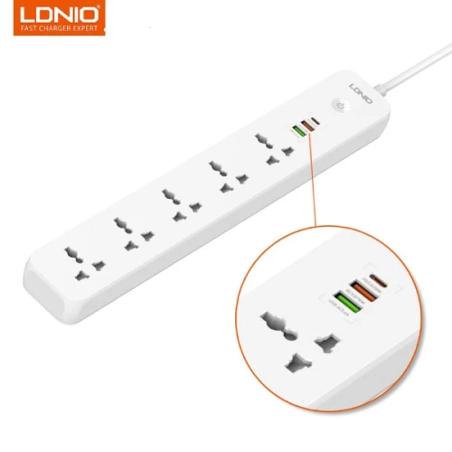 Ldnio Sc5319 Type-C 5 Port 2 Usb 1 Power Step - Buy at Best Price in Bangladesh