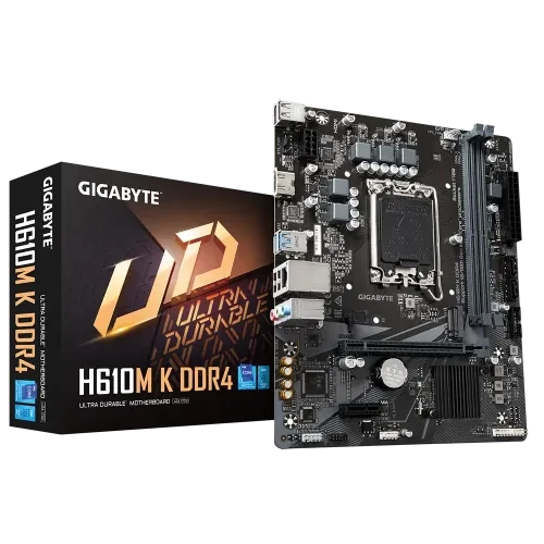 GIGABYTE H610M K DDR4 Micro ATX Motherboard