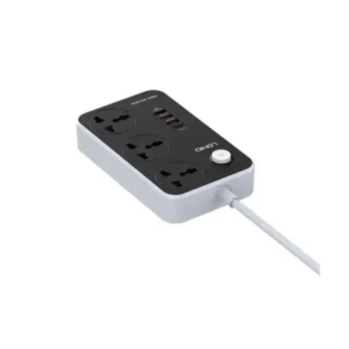 Ldnio Sc3412 3 Ac Outlets 3 Qc 3.0 Usb Port Universal Power Strip