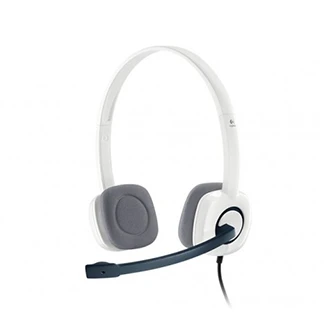 Logitech H150 Stereo Headset White (Two Port)