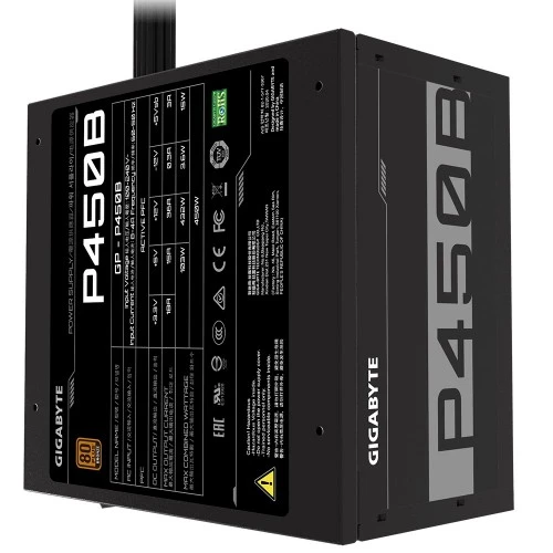 Power Supply Gigabyte  450W Gp-P450B  80 Plus Bronze