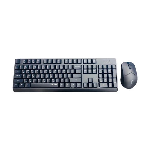 Rapoo X1500 Wireless Keyboard & Mouse Combo Black Price in Bangladesh