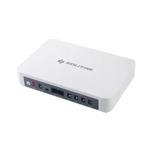 Solitine SOL-700BS Mini UPS 20000mAh 24W with 5V/9V/12V/15V/24V PoE Output Price in Bangladesh
