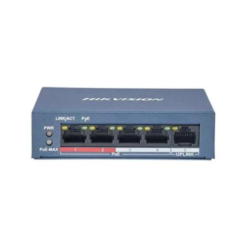 Switch Hikvision Ds-3E0105P-E/M Poe  4-Port