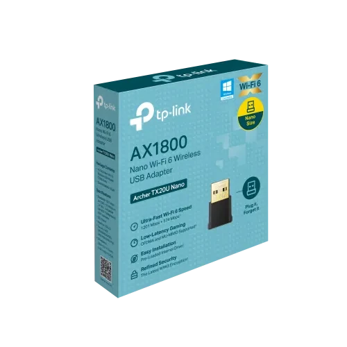 TP-Link Archer TX20U Nano AX1800 Dual Band USB WiFi Adapter