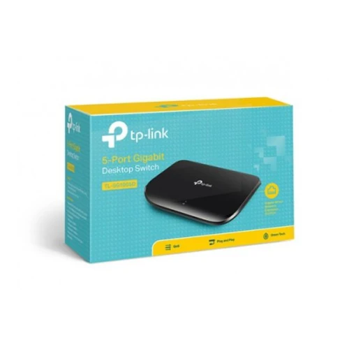 Tp-Link Tl-Sg1005D 5Port Gigabit Switch