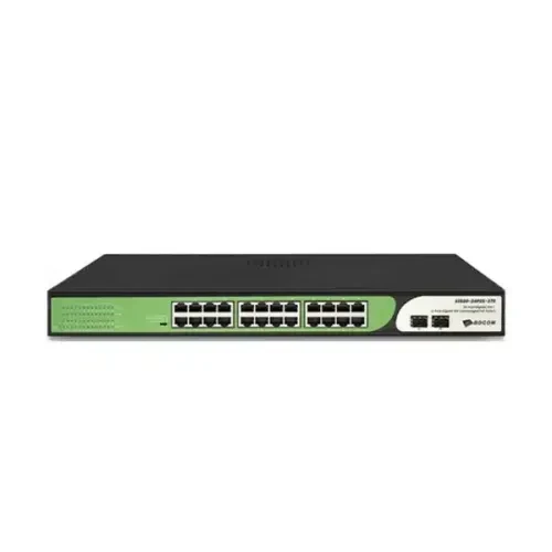 BDCOM S1500-24P2G2S 24-Port Unmanaged Gigabit PoE Switch with SFP Price in Bangladesh