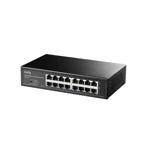 CUDY GS1016E 16-Port Gigabit Light Managed Switch Price in Bangladesh | Smart Network Switch