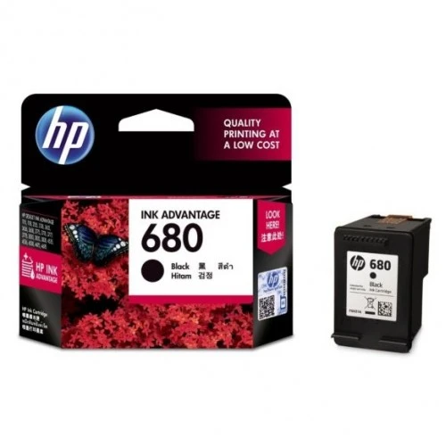 HP 680 Black Original Ink Cartridge (F6V27AA) for HP DeskJet Ink Advantage Printers Price in Bangladesh - Buy at Best Price in Bangladesh