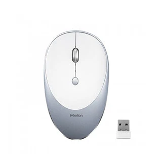 Meetion Mt-R600 Black Grey Rechargeable Mouse