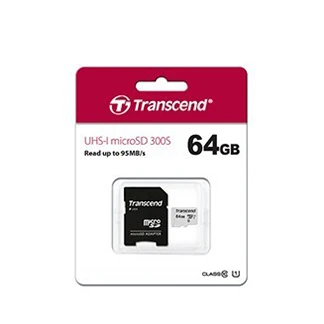 Transcend 64Gb Sdc300S Uhs-I U1 Sd Card