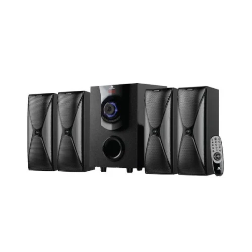 Xtreme Tufaan 4.1 Speaker Multimedia With Remote  (Usb/Mmc/Bt)