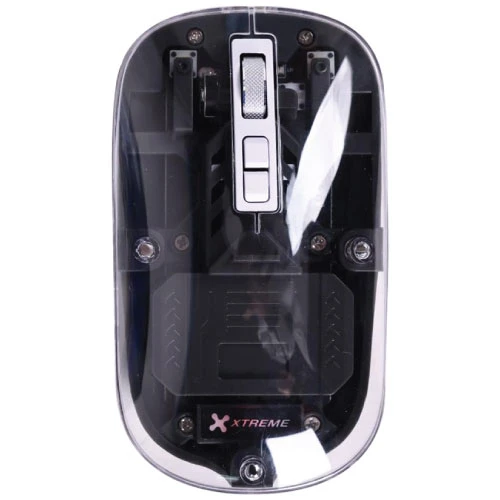 XTREME WM10T RECHARGEABLE WIRELESS TRASPARENT MOUSE WITH LIGHTING AND LI-BATTERY