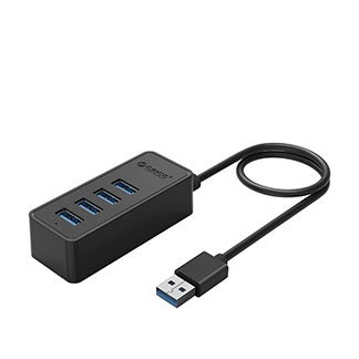 USB HUB ORICO 4 PORT USB 3.0 W5P-U3-100-BK-BP